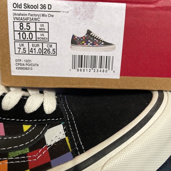 Vans WMNS Old Skool 36 D
(Anaheim Factory) Mix Checkerboard 
VN0A54F3AWC Sneaker - Picture 16 of 16